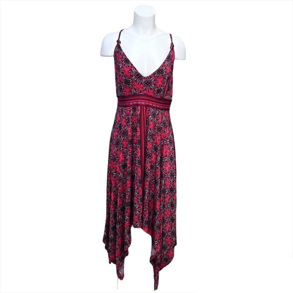 La Vie En Rose Floral Swimwear Cover up Size Large